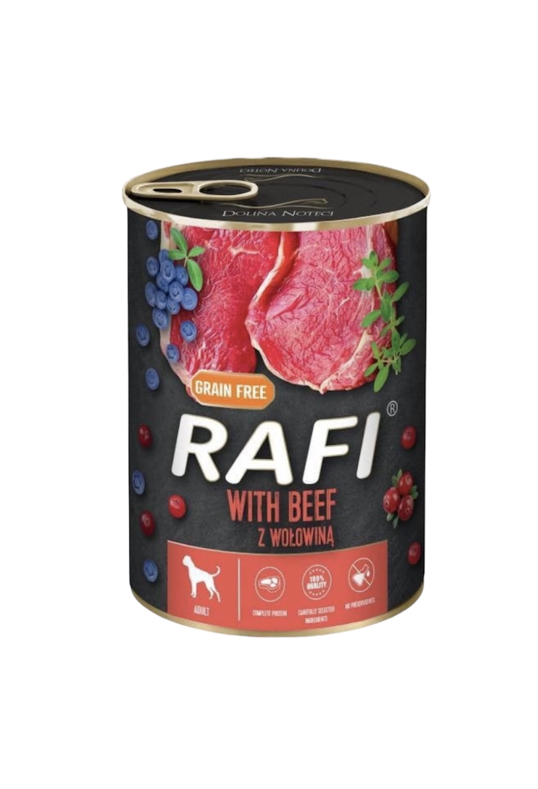 Rafi Πατέ Βοδινό Blueberry & Cranberry 400gr
